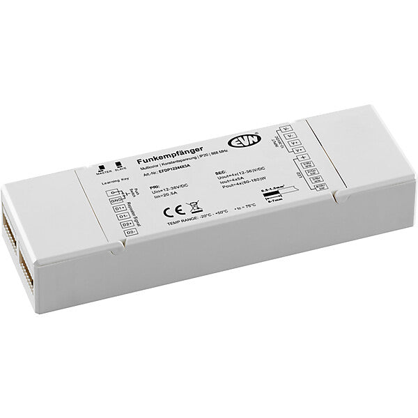 EVN-Lichttechnik Funk Multicolor-Empfänger EFDP12244X5A